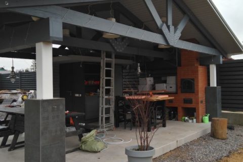 Освітлення літньої кухні