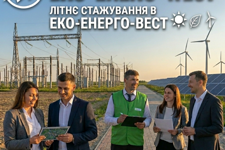 Літнє стажування в ЕКО-ЕНЕРГО-ВЕСТ